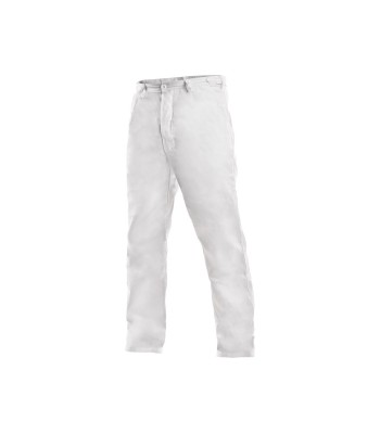 Pánske biele pracovné nohavice ARTUR
