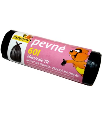 SÁČKY NA ODPADKY 60 L, 20KS