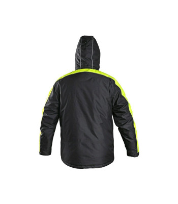 BLÚZA CXS SIRIUS BRIGHTON, ZIMNÁ, PÁNSKA, ČIERNO-ŽLTÁ